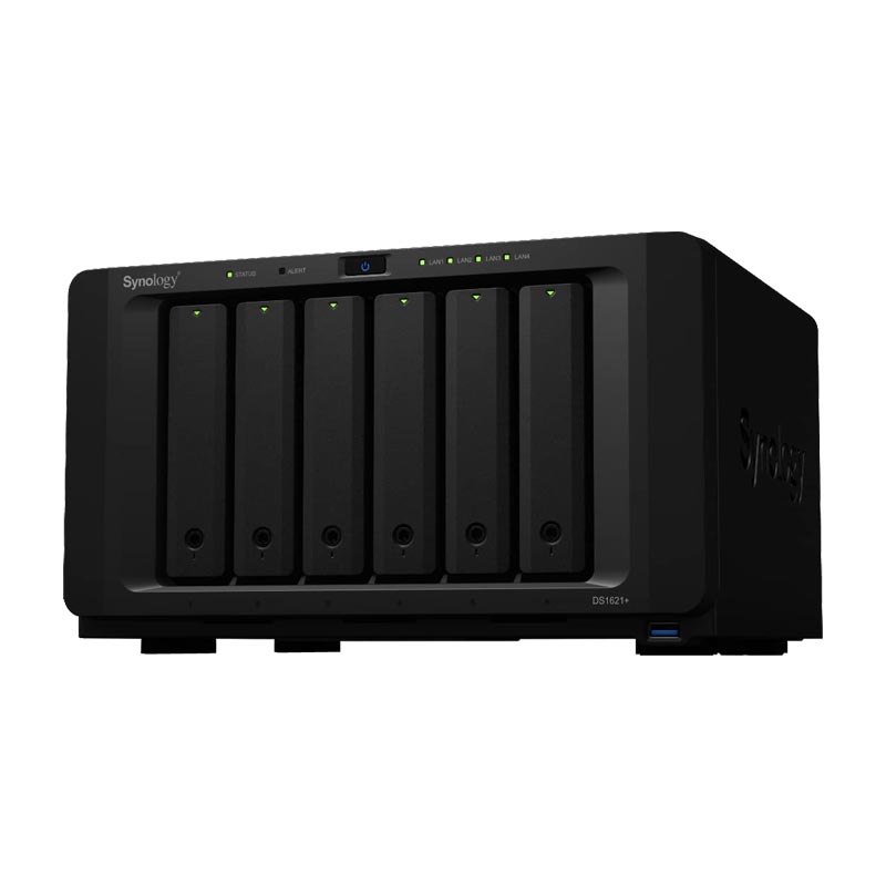 Picture of Synology DiskStation DS1621+ Network Attached Storage Drive (Black)